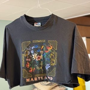 Vintage Maryland Natives Crop Top